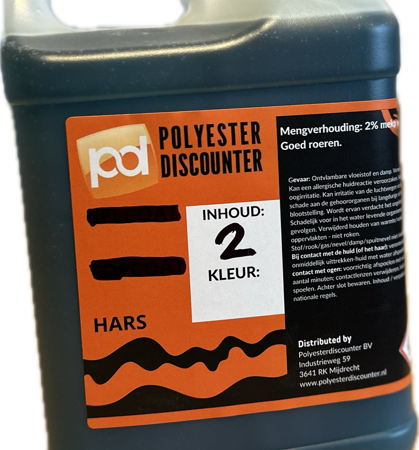 polyester hars 2kg